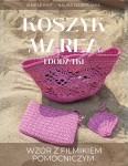 Koszyk MAREA (z saszetką i zawieszką muszelką) -  RAFFIA - wzór z filmikiem pomocniczym