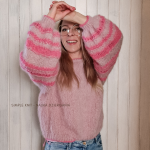 Sweter FLUFFY - video kurs dziergania na drutach dla średniozaawansowanych